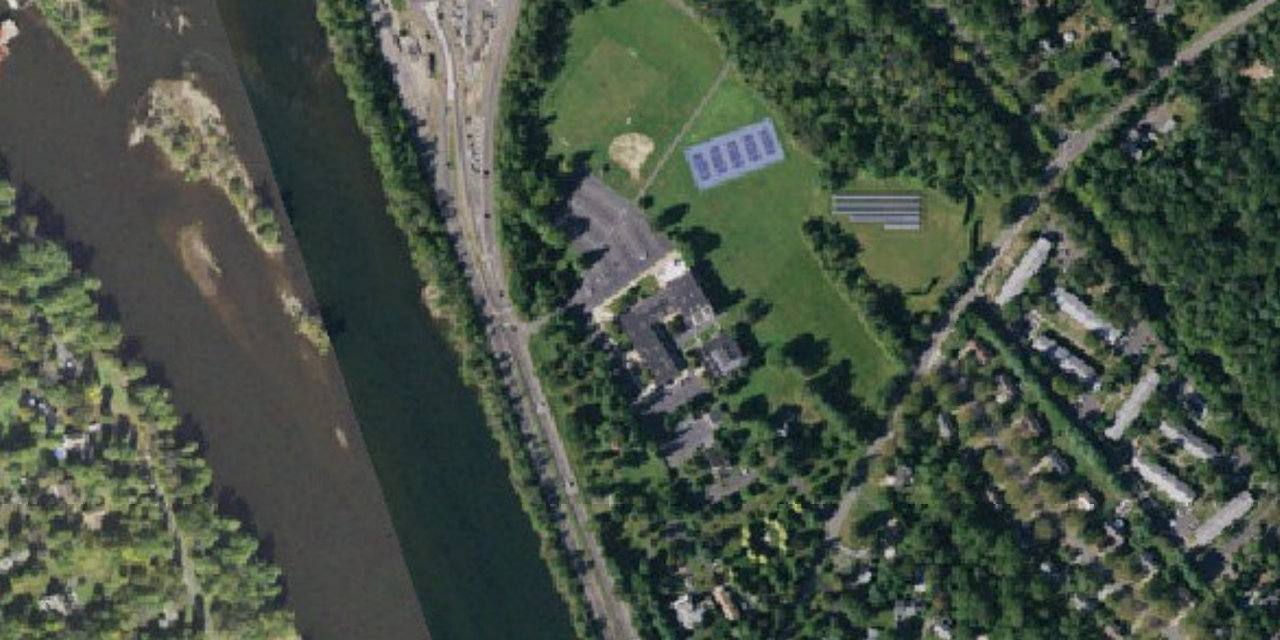 Aerial view of Villa Victoria Lower School