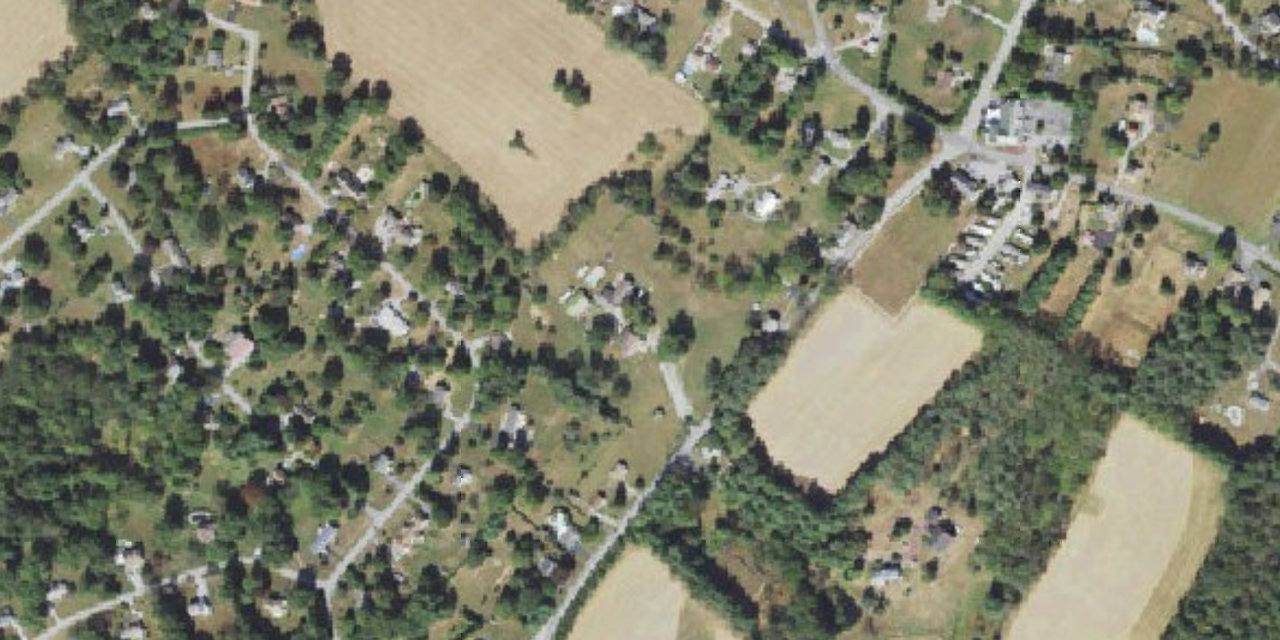 Aerial view of St. Philomena Academy