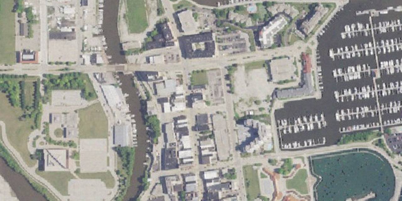 Aerial view of Siena Catholic Schools of Racine
