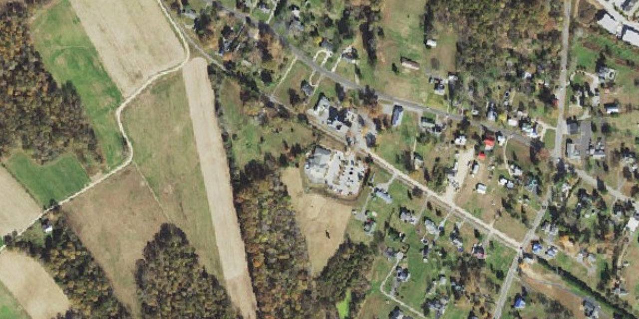Aerial view of Chesterton Academy of St. Mary's