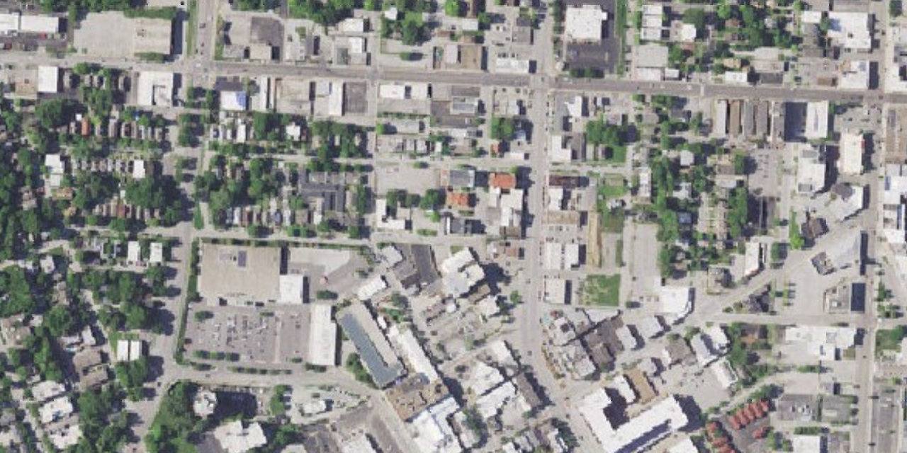 Aerial view of Chesterton Academy of St. Philip Neri