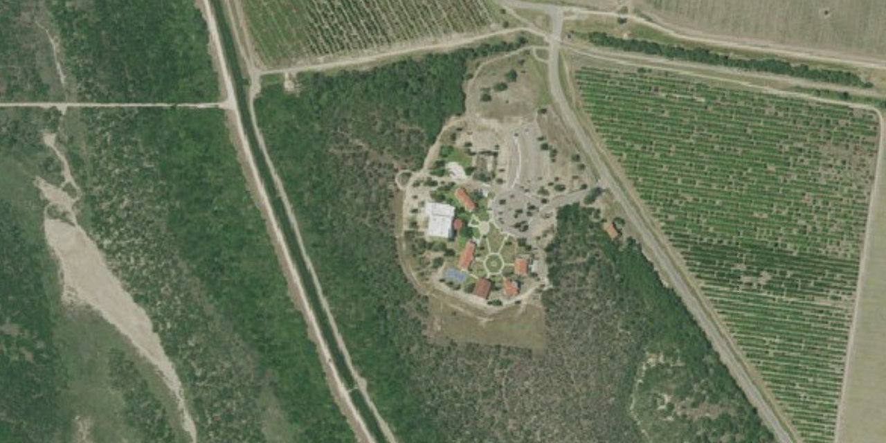 Aerial view of San Juan Diego Catholic Regional High School