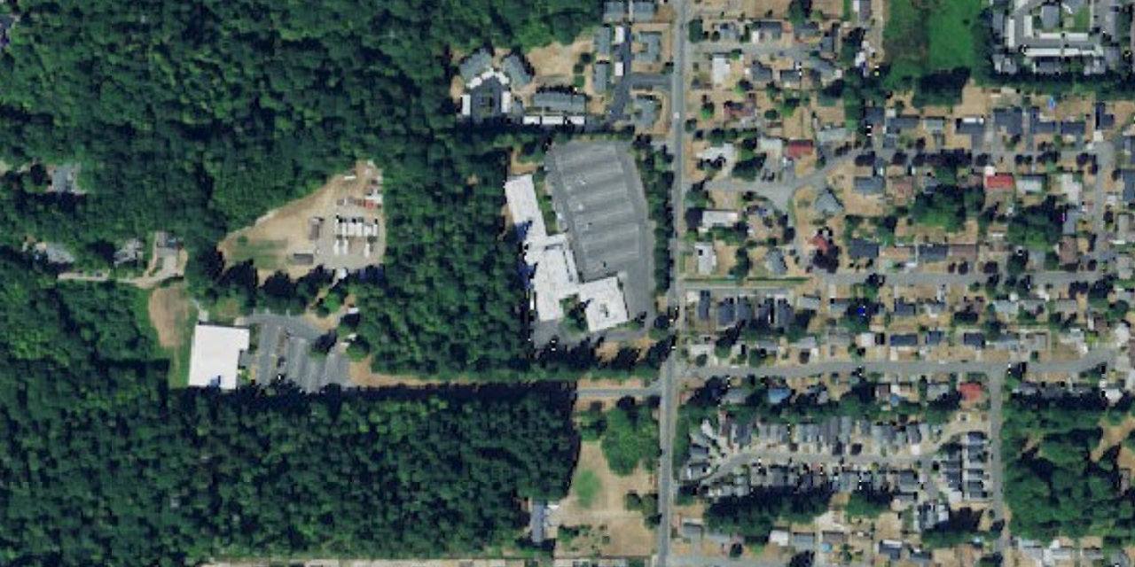 Aerial view of Aquinas Classical Academy