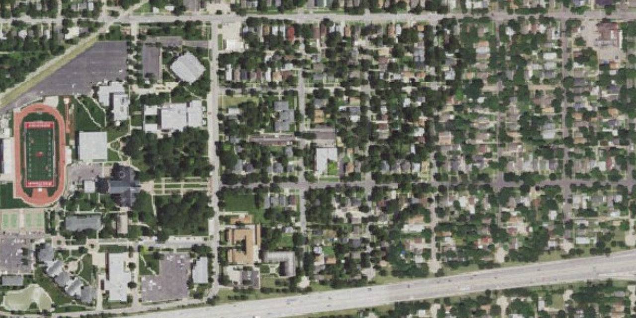 Aerial view of Mary Seat of Wisdom Academy