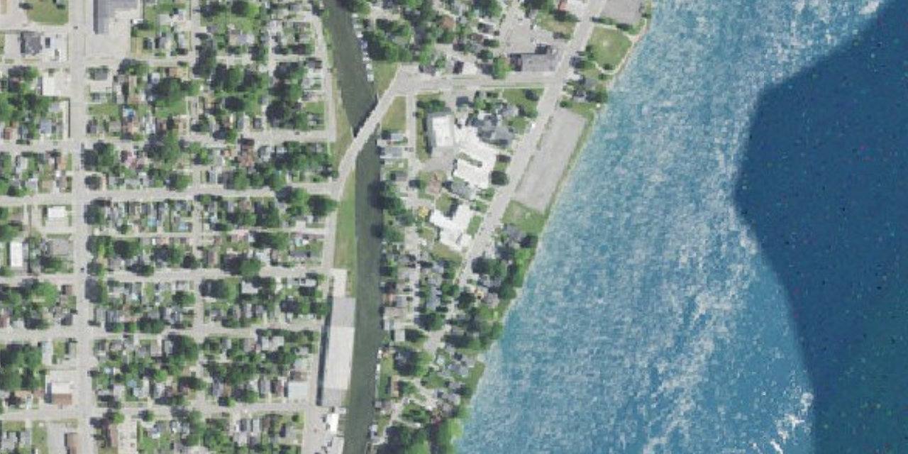 Aerial view of Cardinal Mooney Catholic