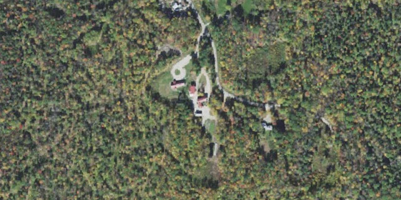 Aerial view of Immaculate Heart of Mary School