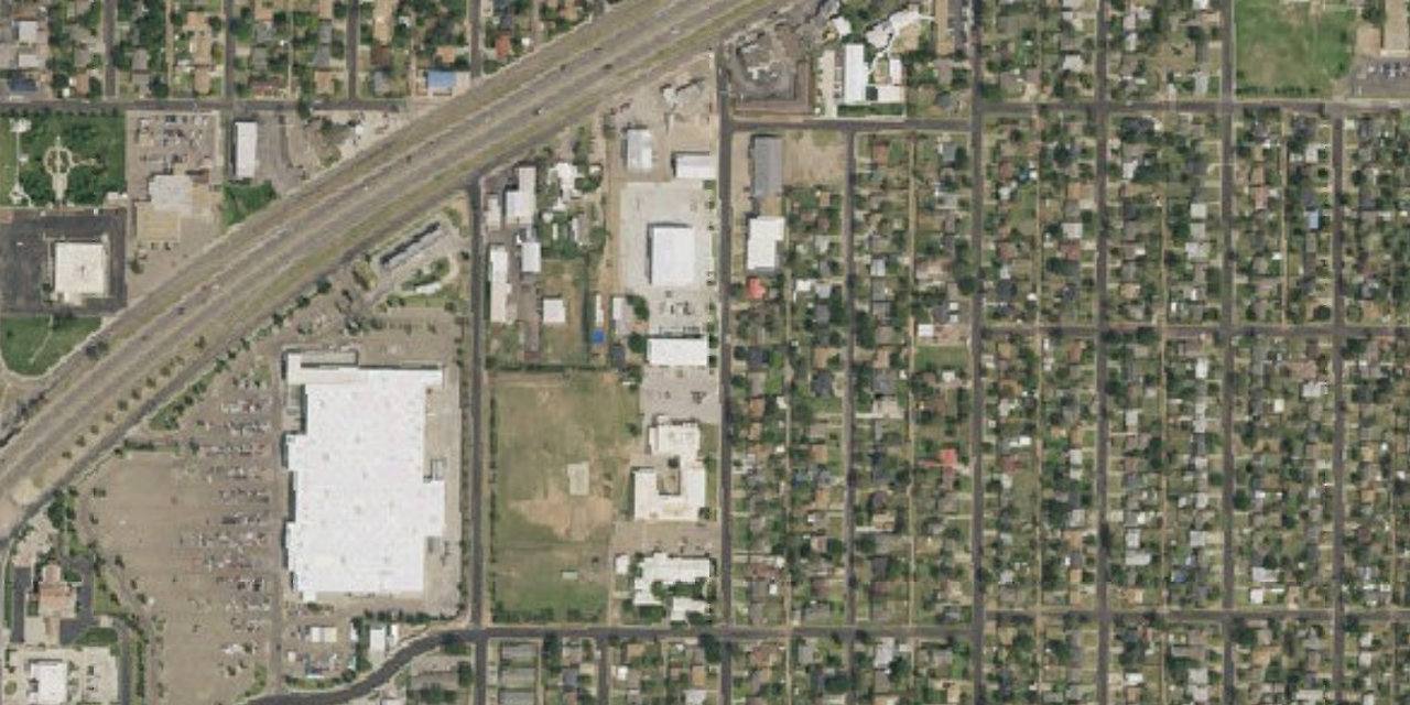 Aerial view of Holy Cross Catholic Academy