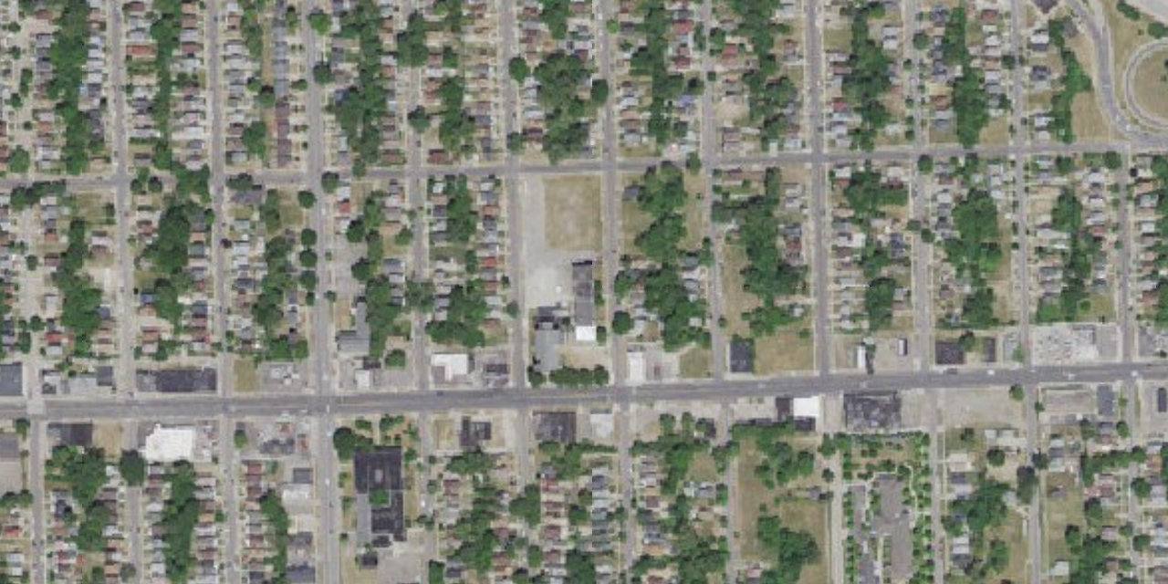 Aerial view of Loyola High School