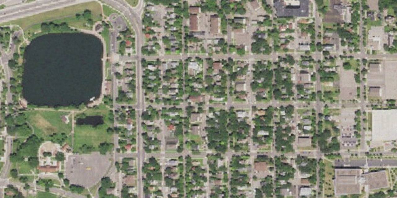 Aerial view of St. Robert Bellarmine Academy