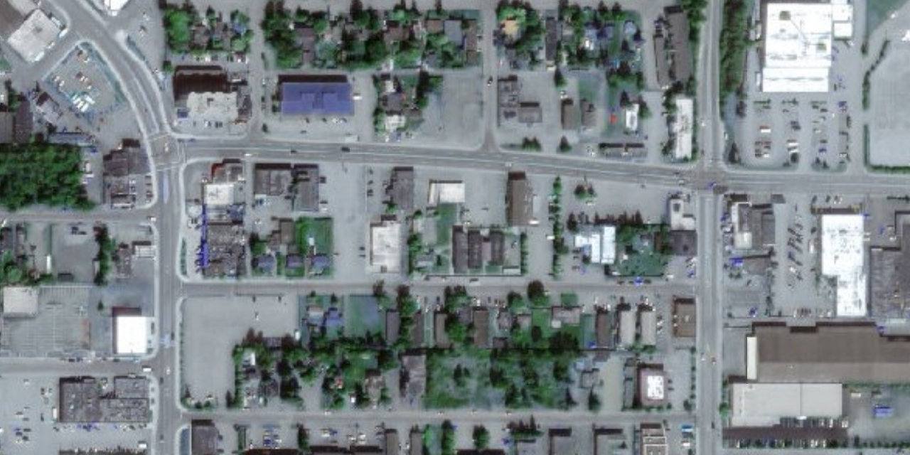 Aerial view of Holy Rosary Academy