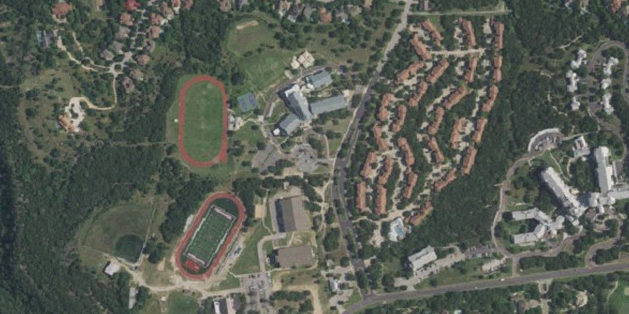 Aerial view of St. Gabriel's Catholic School