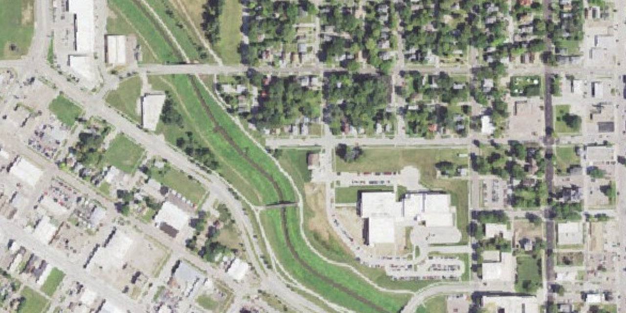 Aerial view of Bishop Heelan Catholic Schools