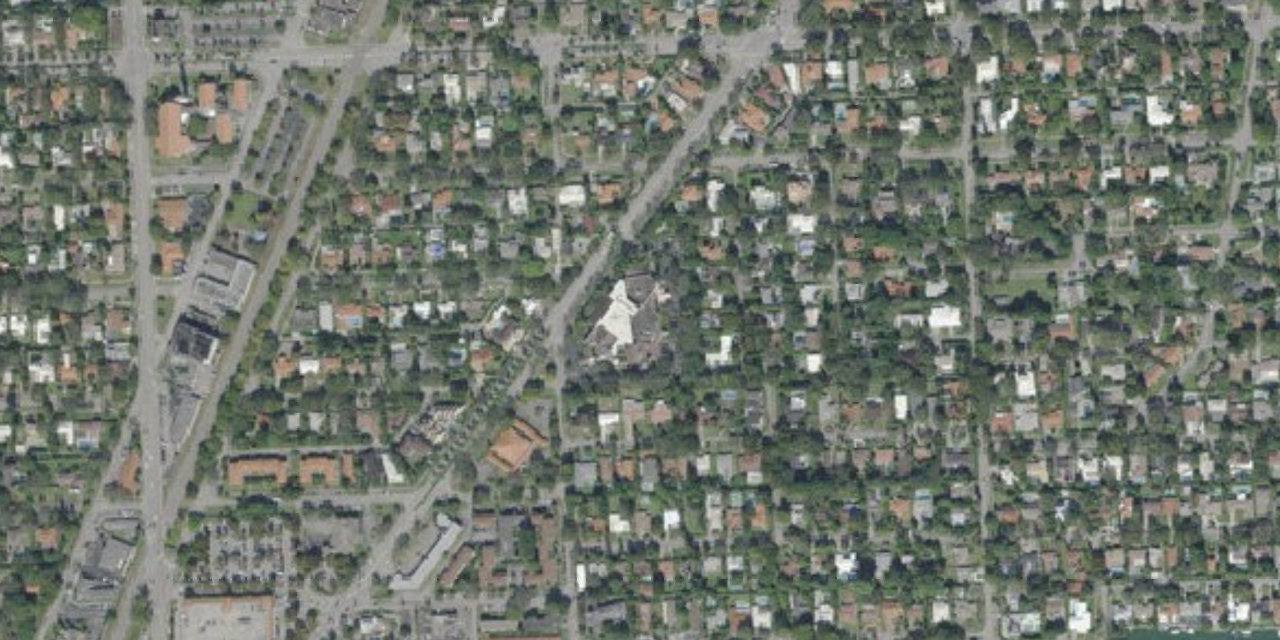 Aerial view of Archdiocese of Miami Virtual Catholic School
