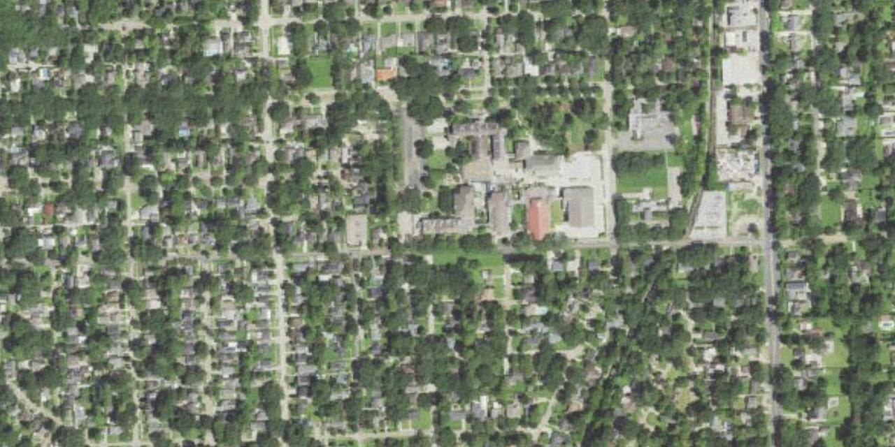 Aerial view of St. Joseph's Academy
