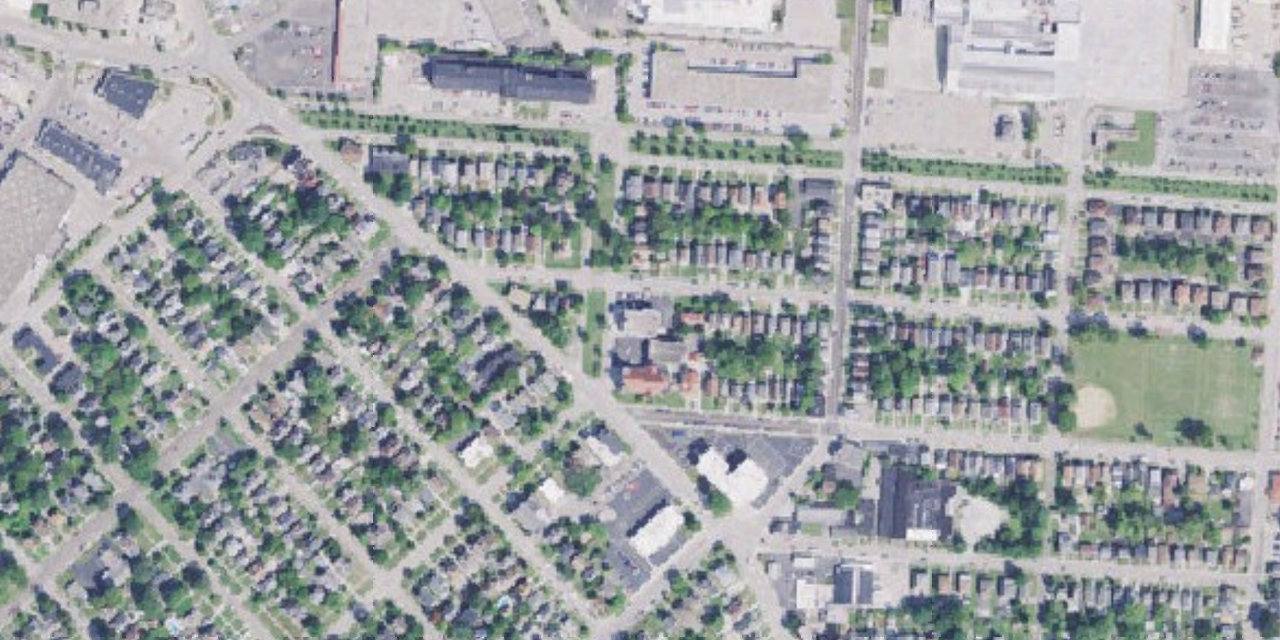 Aerial view of Immaculate Conception Academy