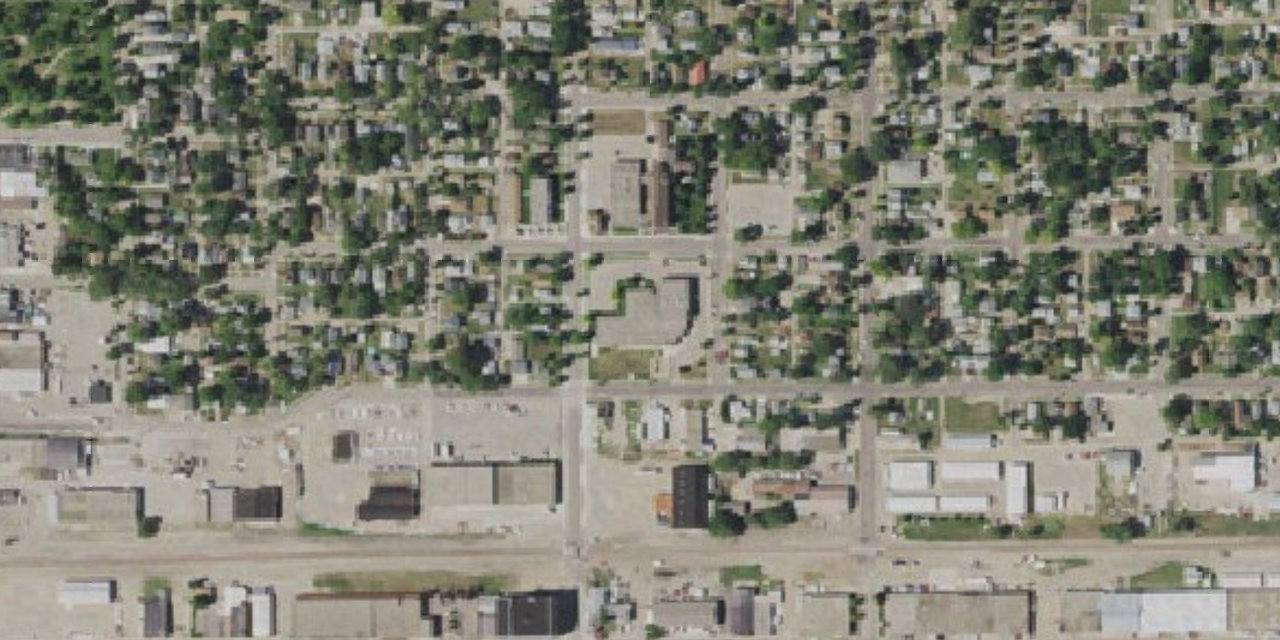 Aerial view of Roncalli Primary School
