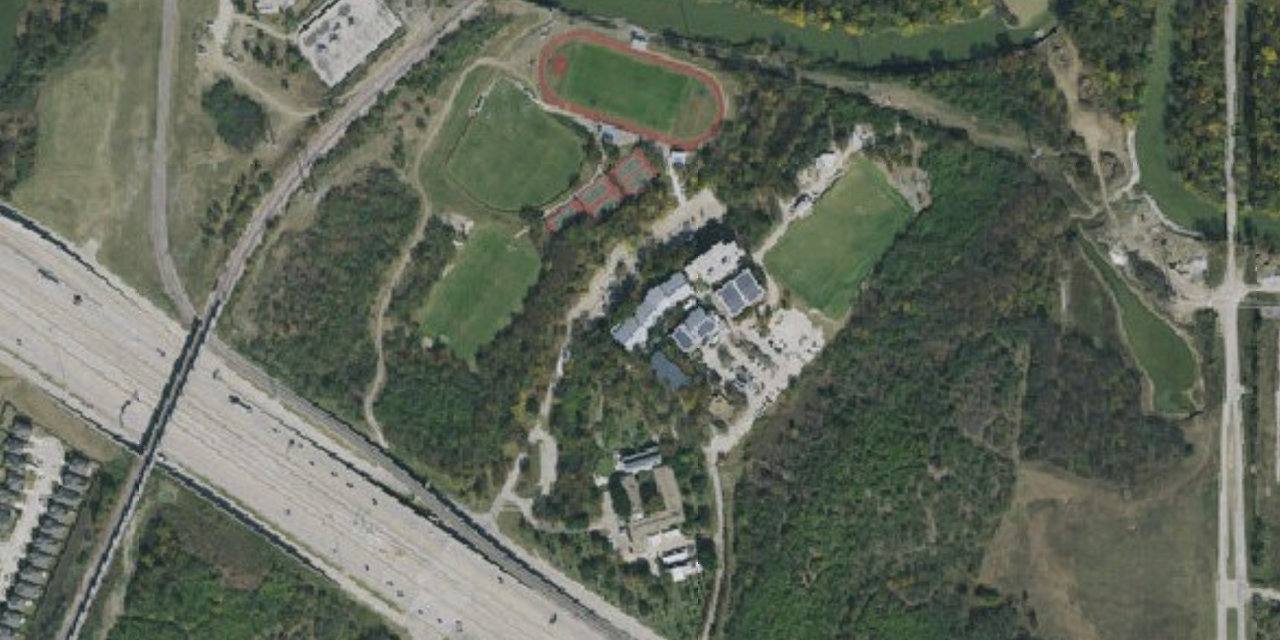 Aerial view of Cistercian Preparatory School