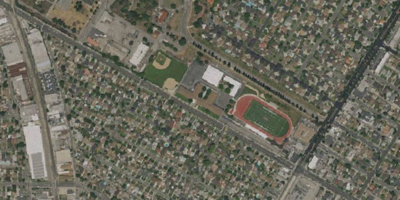 Vista aérea de St. Pius X - St. Matthias High School