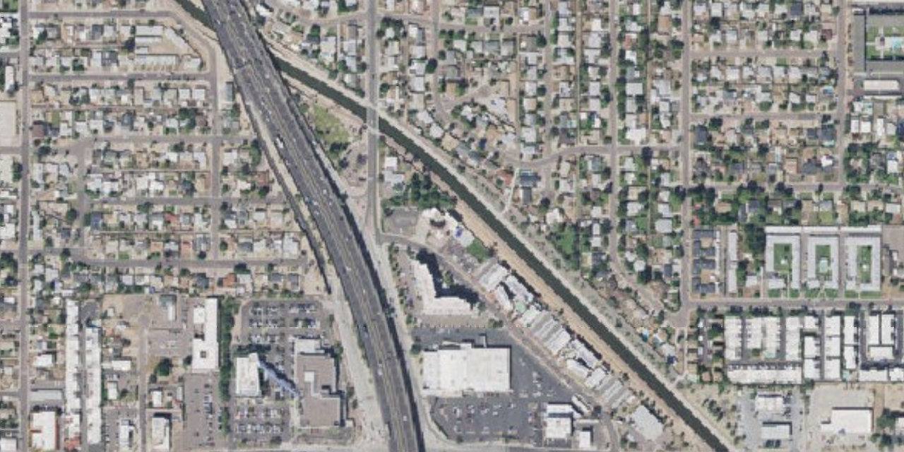 Aerial view of Holy Family Academy