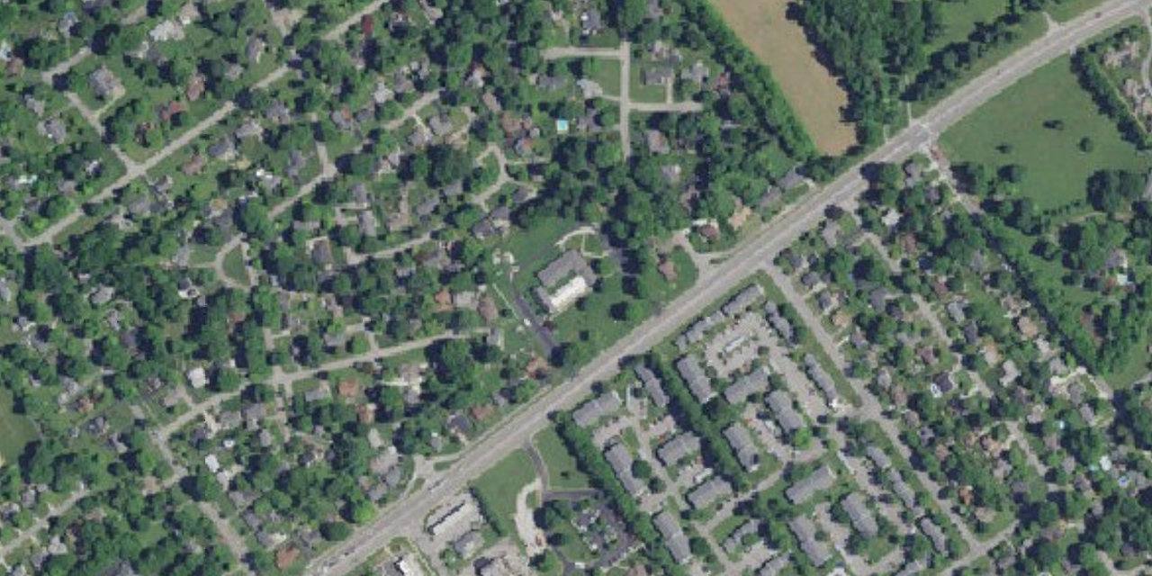 Aerial view of Pitt Academy