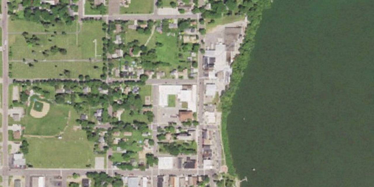 Aerial view of Holy Trinity School
